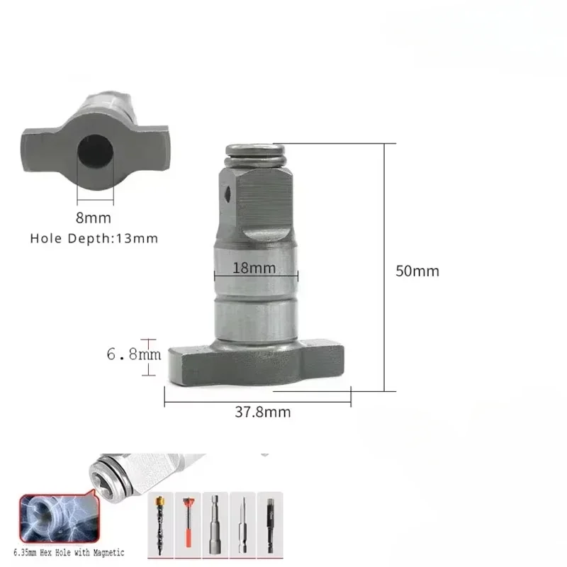 Milwaukee Drill M18 Fuel - 2PCS for Parkside 1/2 18mm Accessories
