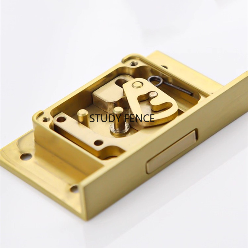 Furniture Hardware Tools - 1PC Antique Metal Drawer Lock Wine