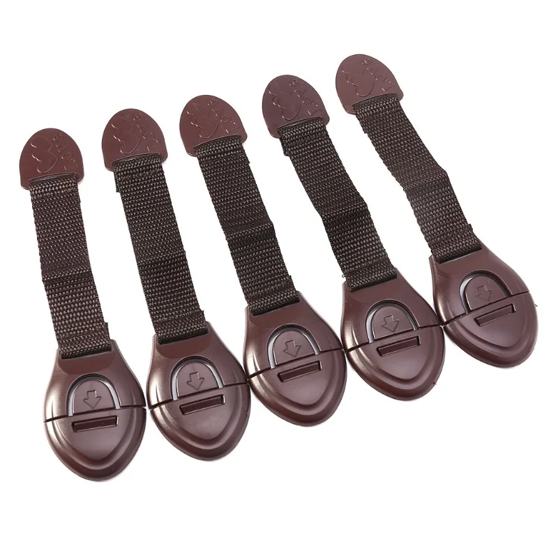 5pcs/lot Brown Cabinet Safety  - Furniture Hardware Tools review and price