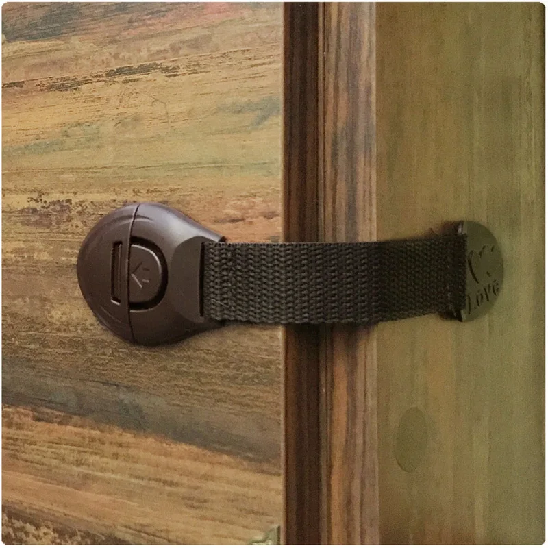 5pcs/lot Brown Cabinet Safety  - Furniture Hardware Tools review and price