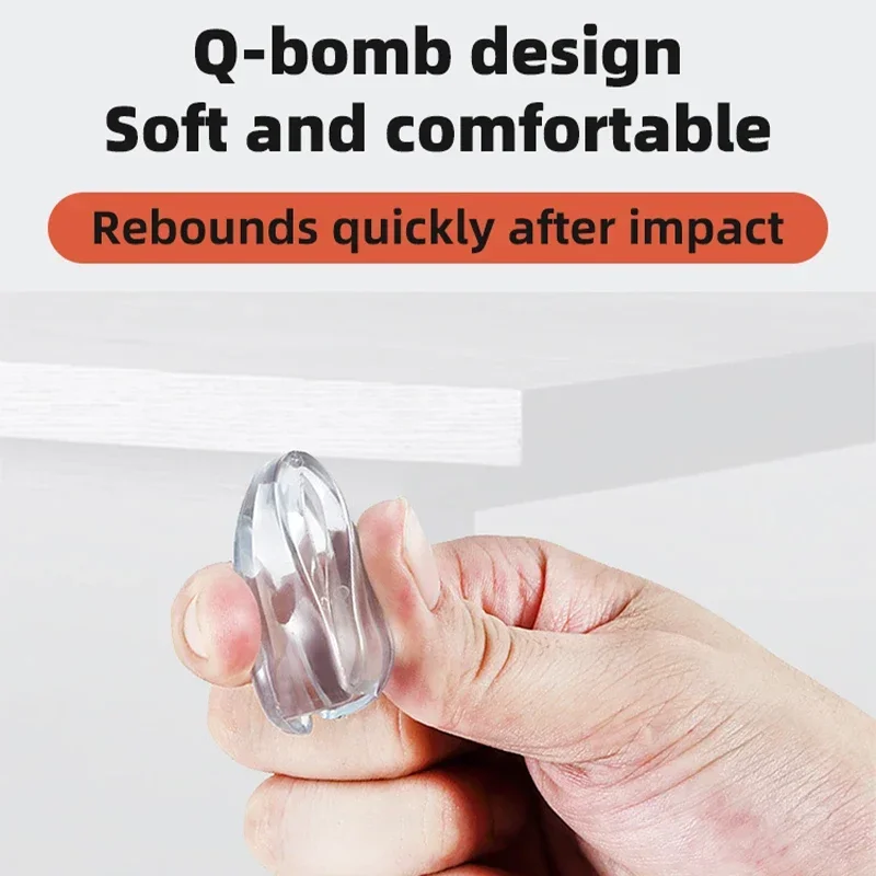 10PCS Clear Anti-collision Cof - Furniture Hardware Tools review and price