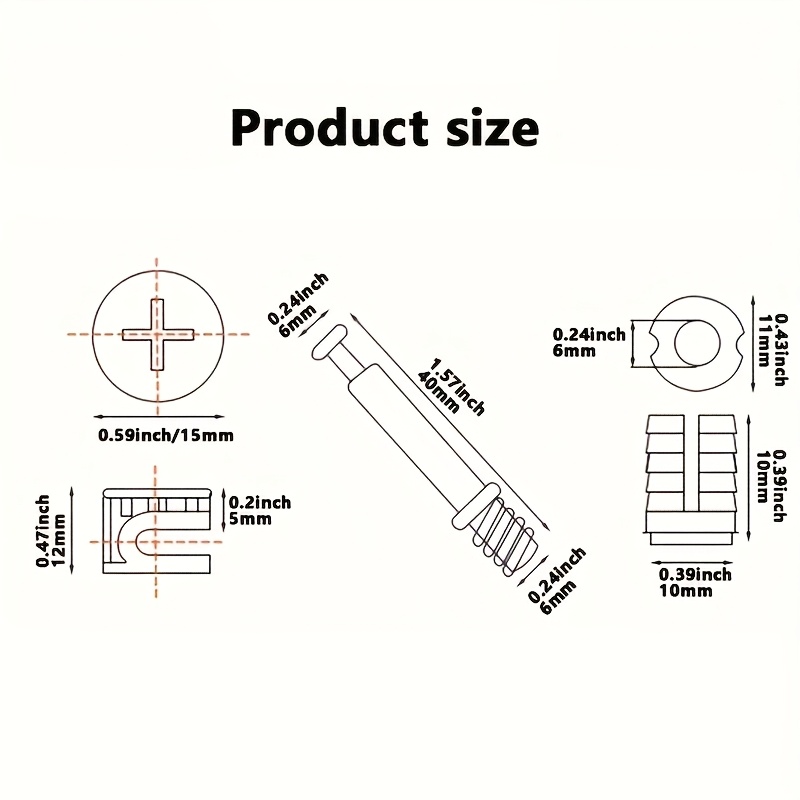 10-50Pcs Heavy-Duty Premium Fu - Furniture Joinery Hardware review and price