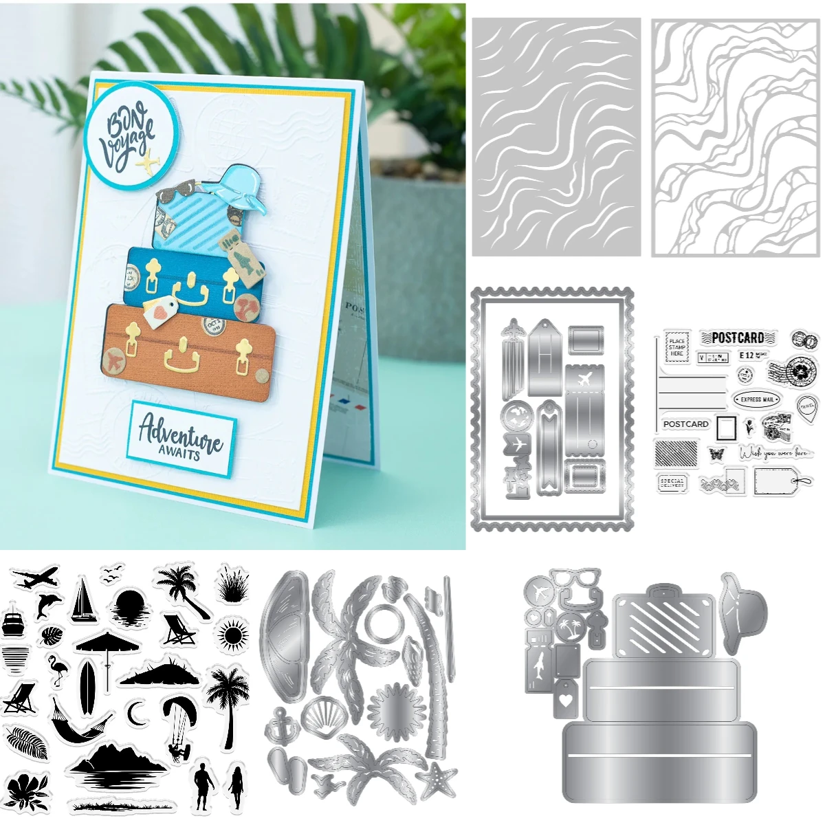 Island Paradise Scene Stamp Se - Furniture Paradise & Hardware Ghaziabad Reviews review and price