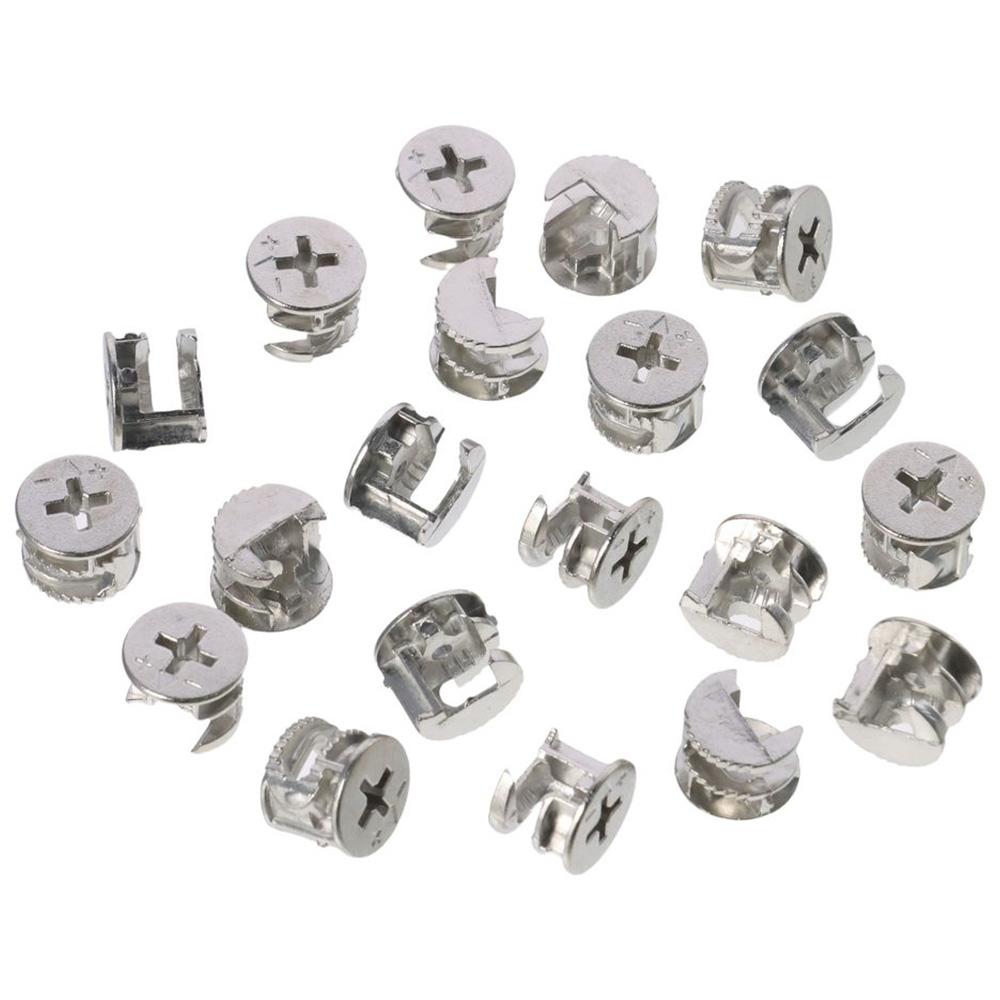 20PCS Zinc Cam Lock Nut Durabl - Furniture Joinery Hardware review and price