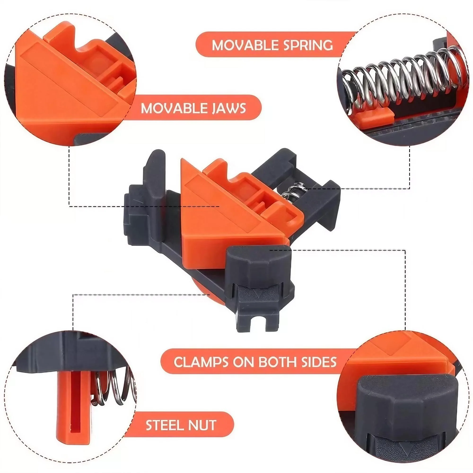 Premium 90 Degree Right Angle  - Furniture Hardware Tools review and price