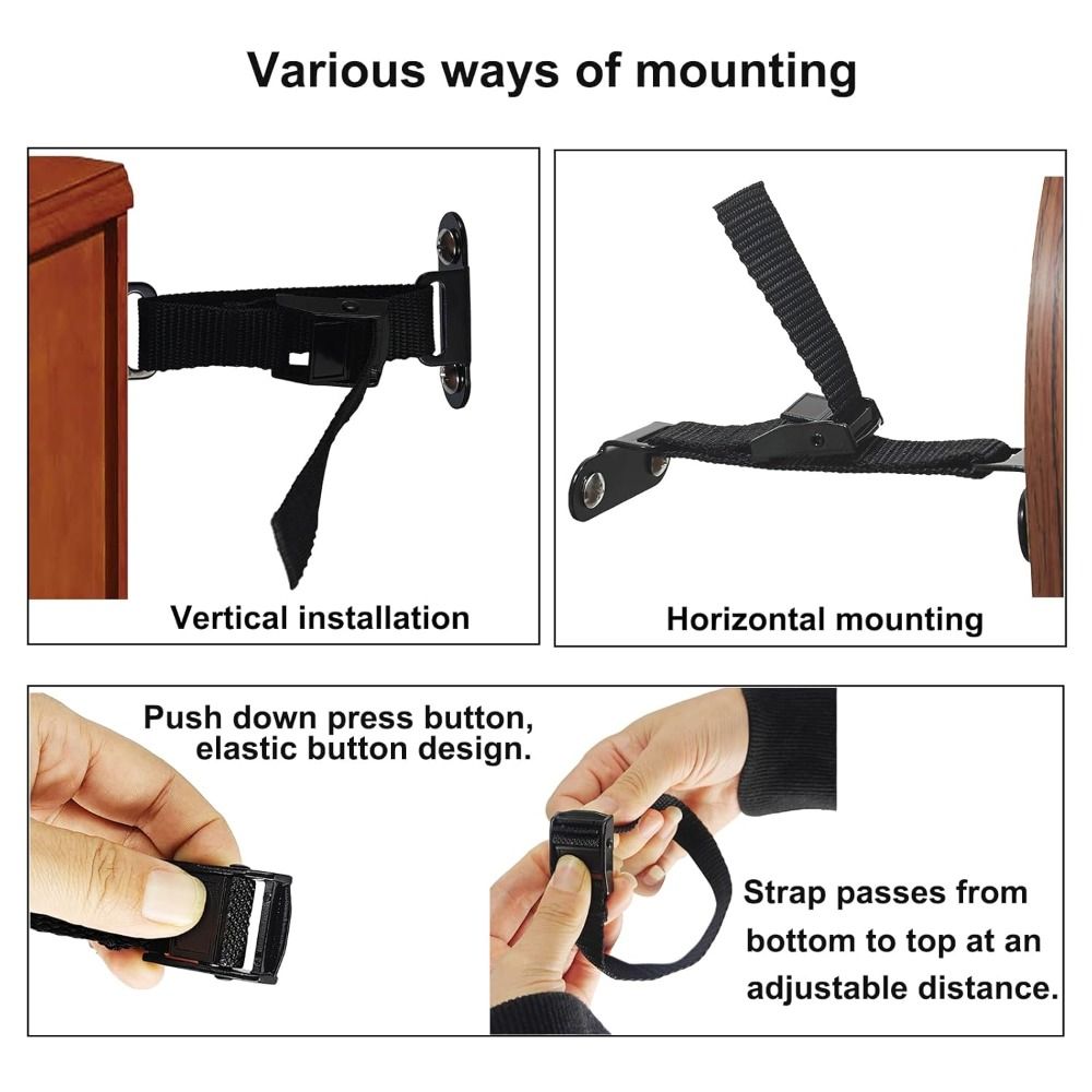 Easy Install Earthquake Proof  - Furniture Hardware Tools review and price