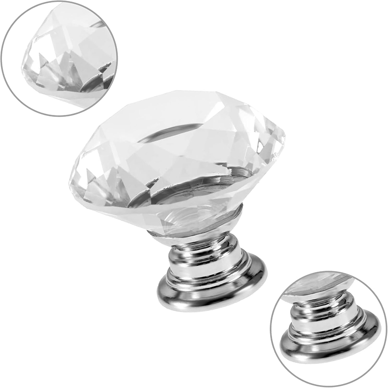 6Pcs Cabinet Knob with Screws  - Furniture Hardware Tools review and price