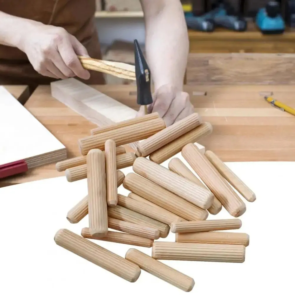 Wooden Dowel Pins 6/8mm Fluted - Furniture Joinery Hardware review and price
